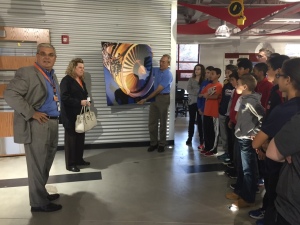 GKN Aerospace Presents Jet Engine Photograph to Academy
